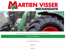 Tablet Screenshot of martienvisser.nl